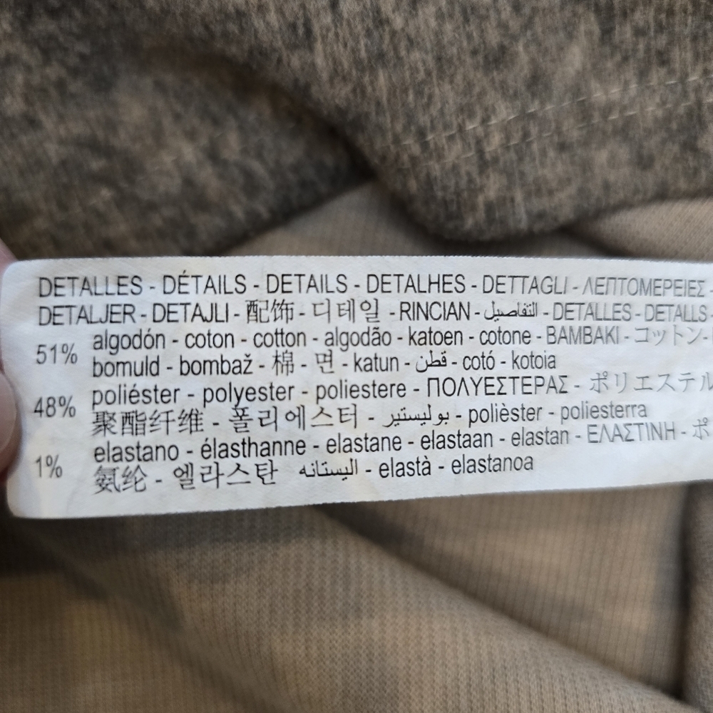 Zara Women Brown Soft  Sweatshirt Size Small - Picture 11 of 11